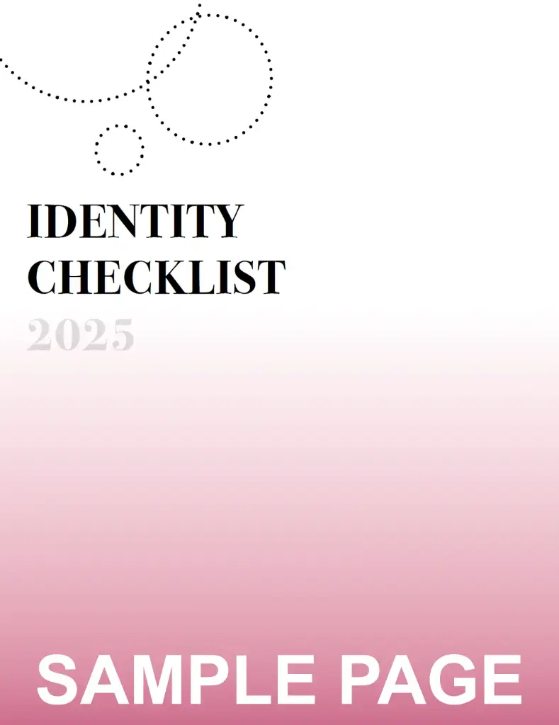 Identity Checklist